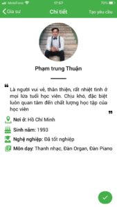thầy giáo dạy thanh nhạc