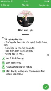 giáo viên dạy thanh nhạc