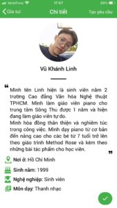 giáo viên dạy thanh nhạc